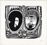 Artist: Lasisi, David. | Title: My name | Date: 1976 | Technique: screenprint, printed in black ink, from one stencil