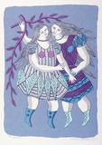 Artist: HANRAHAN, Barbara | Title: Winter | Date: 1977 | Technique: screenprint, printed in colour, from four stencils