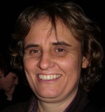 Artist: b'Butler, Roger' | Title: b'Portrait of Angela Gardner, Australian printmaker, Australian Print Symposium, Canberra, 2007' | Date: 2007