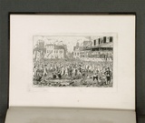 Artist: Coveny, Christopher. | Title: The Eatanswill Election, the nomination. | Date: 1882 | Technique: etching, printed in black ink, from one plate