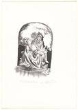 Artist: b'Tritton-Young, Maxienne.' | Title: b'Not cut out for the suburbs' | Date: c.1986 | Technique: b'lithograph, printed in black ink, from one stone'