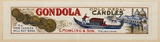 Artist: b'Burdett, Frank.' | Title: b'Label: Gondola candles.' | Date: 1926 | Technique: b'lithograph, printed in colour, from multiple stones [or plates]'