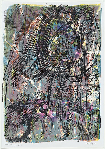 Artist: b'MEYER, Bill' | Title: b'Faraway tree' | Date: 1987 | Technique: b'screenprint, printed in colour, from multiple screens' | Copyright: b'\xc2\xa9 Bill Meyer' Artist: b'MEYER, Bill' | Title: b'Faraway tree' | Date: 1987 | Technique: b'screenprint, printed in colour, from multiple screens' | Copyright: b'\xc2\xa9 Bill Meyer'