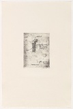 Artist: Bennett, Gordon. | Title: Rainbow's end | Date: 1993 | Technique: soft-ground etching, printed in black ink, from one plate | Copyright: © Gordon Bennett, Licensed by VISCOPY, Australia