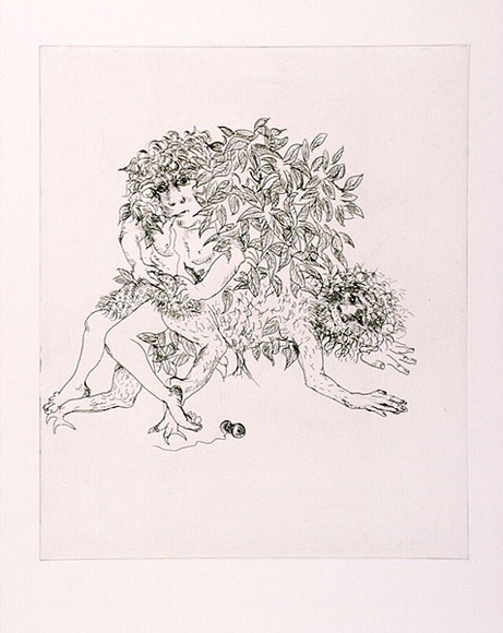 Artist: b'BOYD, Arthur' | Title: b'Story of a ruined man.' | Date: c.1970 | Technique: b'etching, printed in black ink, from one plate' | Copyright: b'Reproduced with permission of Bundanon Trust' Artist: b'BOYD, Arthur' | Title: b'Story of a ruined man.' | Date: c.1970 | Technique: b'etching, printed in black ink, from one plate' | Copyright: b'Reproduced with permission of Bundanon Trust'