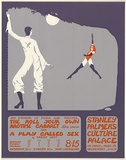Artist: Bolzan, Rick. | Title: The roll your own ragtime cabaret and A play called sex. | Date: 1975 | Technique: screenprint, printed in colour, from three stencils