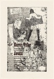 Artist: WALKER, Murray | Title: Murray Walker recent paintings and etchings at Abraxas [gallery]. | Date: 1985 | Technique: photo-lithograph, screenprint, printed in black and brown ink