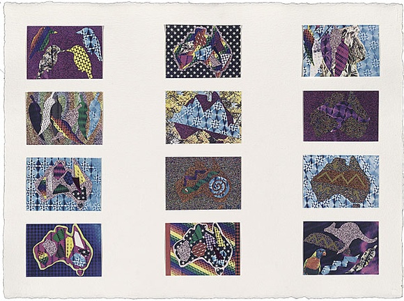 Artist: b'McDiarmid, David.' | Title: b'Twelve colour xerox postcards of Australia' | Date: 1984 | Technique: b'xerox or photocopy, printed in colour' Artist: b'McDiarmid, David.' | Title: b'Twelve colour xerox postcards of Australia' | Date: 1984 | Technique: b'xerox or photocopy, printed in colour'