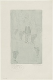 Artist: WALKER, Murray | Title: Six models. | Date: 1973 | Technique: etching, printed in black ink, from one plate