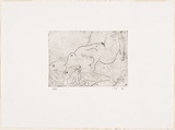 Artist: Lymburner, Francis. | Title: Reclining female nude. | Date: 1940 (about) | Technique: etching, printed in black ink, from one plate