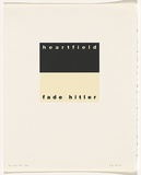 Artist: Burgess, Peter. | Title: heartfield: fade hitler. | Date: 2001 | Technique: computer generated inkjet prints, printed in colour, from digital file