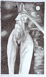 Artist: Licha, Barbara. | Title: Woman | Date: 1987 | Technique: lithograph, printed in black ink, from one stone