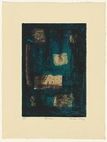 Artist: KING, Grahame | Title: Nocturne | Date: 1963 | Technique: lithograph, printed in colour, from five stones [or plates]