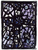Artist: Kemp, Roger. | Title: Cruciform | Date: 1965 | Technique: lithograph, printed in colour, from three zinc plates; hand-coloured with synthetic polymer paint