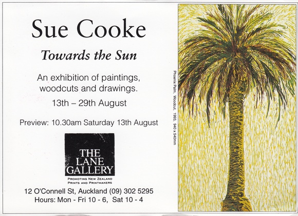 Title: Sue Cooke: Towards the sun.