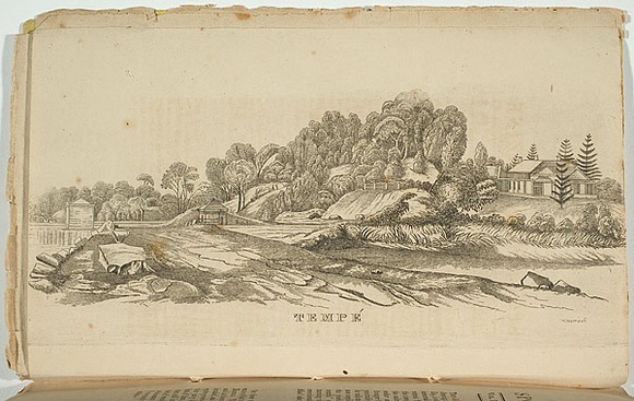 Artist: b'Harris, William.' | Title: b'Tempe.' | Date: November 1850 | Technique: b'engraving, printed in black ink, from one copper plate' Artist: b'Harris, William.' | Title: b'Tempe.' | Date: November 1850 | Technique: b'engraving, printed in black ink, from one copper plate'
