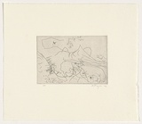 Artist: b'Taylor, Michael.' | Title: b'not titled [6]' | Date: 2006 | Technique: b'etching, printed in black ink, from one zinc plate' | Copyright: b'\xc2\xa9 Michael Taylor'