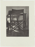 Artist: MADDOCK, Bea | Title: Chair II | Date: September 1974 | Technique: photo-etching and aquatint, printed in black ink, from one zinc plate