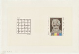 Artist: MADDOCK, Bea | Title: Pages | Date: 1979 | Technique: photo-etching, burnishing, relief-etching and letterpress, printed in colour