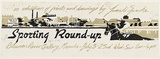 Artist: Sparke, Franki. | Title: Sporting round-up - An exhibition of prints and drawings by Franki Spark | Date: 1982 | Technique: woodcut, printed in colour, from two blocks