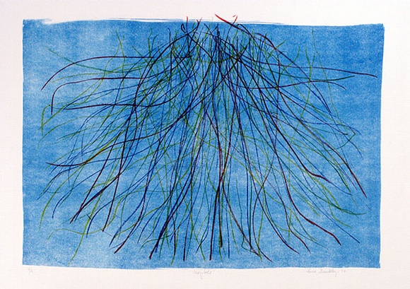 Artist: b'Buckley, Sue.' | Title: b'Maypole.' | Date: 1970 | Technique: b'lithograph, printed in colour, from multiple stones [or plates]' | Copyright: b'This work appears on screen courtesy of Sue Buckley and her sister Jean Hanrahan'