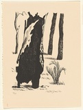 Title: Tarwonga. | Date: 1982 | Technique: lithograph, printed in black ink, from one stone