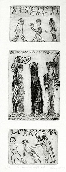 Artist: b'Shearer, Mitzi.' | Title: bThe worms' night out | Date: 1978