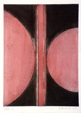 Artist: b'WICKS, Arthur' | Title: b'Bluebird' | Date: 1967 | Technique: b'etching and aquatint, printed in colour, from one plate'