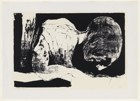 Artist: b'Fabian, Erwin.' | Title: b'Head.' | Date: 1966 | Technique: b'screenprint, printed in black ink from one stencil' | Copyright: b'\xc2\xa9 Erwin Fabian' Artist: b'Fabian, Erwin.' | Title: b'Head.' | Date: 1966 | Technique: b'screenprint, printed in black ink from one stencil' | Copyright: b'\xc2\xa9 Erwin Fabian'