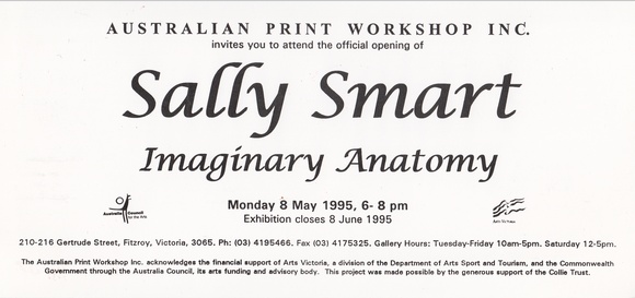 Title: Sally Smart: Imaginary Anatomy.