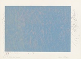 Artist: MEYER, Bill | Title: Blue fire dancing | Date: 1981 | Technique: screenprint, printed in three colours, from three screens (charcoal on acetate photos- photo images, indirect stencils) | Copyright: © Bill Meyer