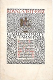 Artist: Annand, Douglas. | Title: Program for Royal Visit Garden Party 1927. | Date: 1927 | Technique: offset-lithograph, printed in colour, from mulitple plates | Copyright: © A.M. Annand