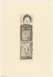 Artist: b'COLEING, Tony' | Title: b'Dreamtime 83' | Date: 1983 | Technique: b'etching, printed in black ink, from one plate'