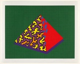 Artist: LEACH-JONES, Alun | Title: Affinities | Date: 1971 | Technique: screenprint, printed in colour, from multiple stencils | Copyright: Courtesy of the artist