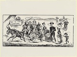 Artist: b'Betts, W.' | Title: b'To the carnival.' | Date: (1880) | Technique: b'woodcut, printed in black ink, from one block'