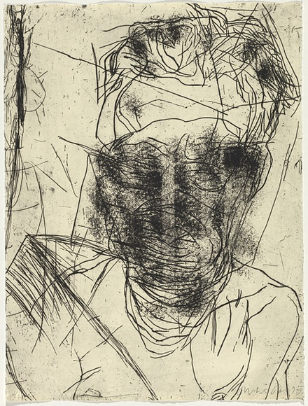 Artist: b'PARR, Mike' | Title: b'not titled.' | Date: 1995 | Technique: b'lithograph, printed in black ink, from one stone'