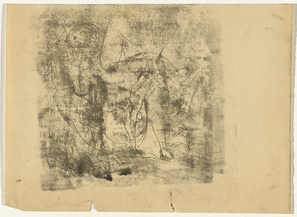 Artist: b'BOYD, Arthur' | Title: b'(Nude and beast).' | Date: 1960-70 | Copyright: b'Reproduced with permission of Bundanon Trust' Artist: b'BOYD, Arthur' | Title: b'(Nude and beast).' | Date: 1960-70 | Copyright: b'Reproduced with permission of Bundanon Trust'