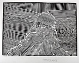 Artist: NGARRAIJA, Tommy May | Title: Yungkurja | Date: 1999, October | Technique: linocut, printed in black ink, from one block