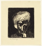 Artist: WALKER, Murray | Title: Le Prevost | Date: 1965 | Technique: etching and drypoint, printed in black ink, from one plate