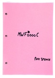 Artist: SELENITSCH, Alex | Title: MWF0000C. | Technique: screenprint, xerox