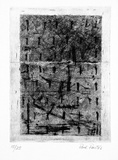 Artist: b'Partos, Paul.' | Title: b'not titled' | Date: 1985 | Technique: b'etching, engraving, printed in black ink, from one plate'