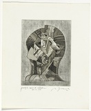 Artist: SELLBACH, Udo | Title: not titled | Date: 1960-80 | Technique: etching