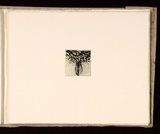 Artist: Mann, Gillian. | Title: (Abstract form). | Date: 1981 | Technique: etching, printed in black ink, from one plate