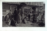 Artist: Dowling, Robert. | Title: Origin of Sunday Schools, Hare Lane, Gloucester 1780. | Date: 1880 | Technique: engraving, printed in black ink, from one steel plate