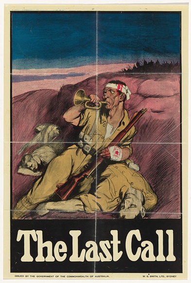 Artist: b'Lindsay, Norman.' | Title: b'The last call' | Technique: b'lithograph, printed in colour, from multiple stones'