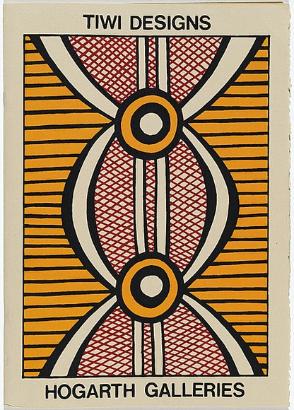 Artist: b'Tipungwuti, Giovanni (John).' | Title: b'Tiwi designs' | Date: 1982 | Technique: b'screenprint, printed in colour, from three stencils' | Copyright: b'\xc2\xa9 Raymond John Young'