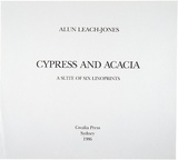 Artist: b'LEACH-JONES, Alun' | Title: b'not titled [title page]' | Date: 1986, February - March | Technique: b'letterpress, printed in black ink, from Baskerville and Goudy old style types' | Copyright: b'Courtesy of the artist'