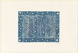 Artist: b'Austral, Nola.' | Title: b'Jilamarra design' | Date: 1999, November | Technique: b'etching, line-etching, sugar lift, and aquatint, printed in black ink, from one zinc plate'