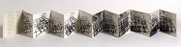 Artist: b'Grounds, Ross.' | Title: b'Fire-grid' | Date: 1970 | Technique: b'photographs; masking tape'