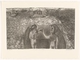 Artist: Doggett-Williams, Phillip. | Title: The Politics of Ptolemaics | Date: 1987 | Technique: lithograph, printed in black ink, from one stone